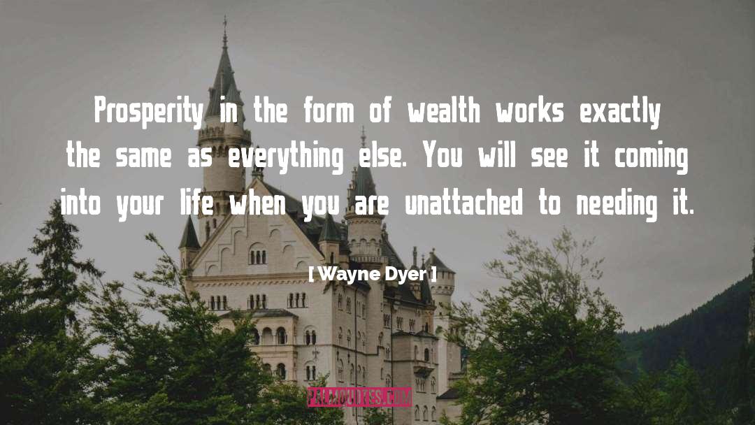 Concentration Of Wealth quotes by Wayne Dyer