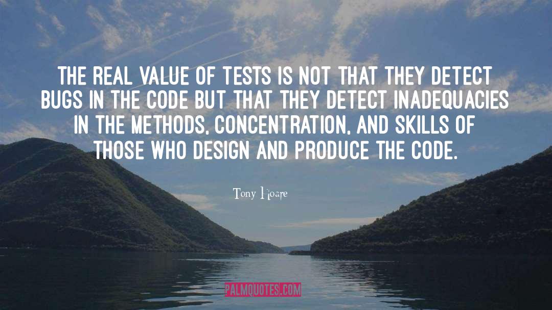 Concentration quotes by Tony Hoare