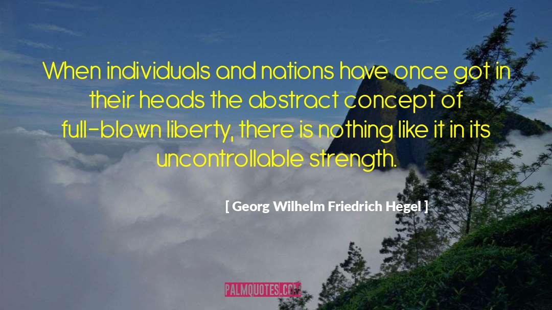 Concept And Conception quotes by Georg Wilhelm Friedrich Hegel