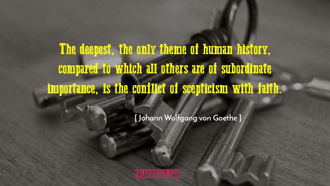 Concept Of History quotes by Johann Wolfgang Von Goethe