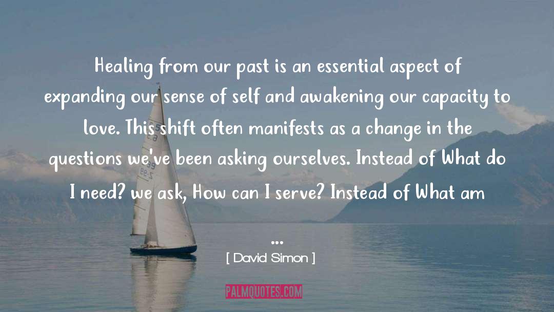 Concept Of Self quotes by David Simon