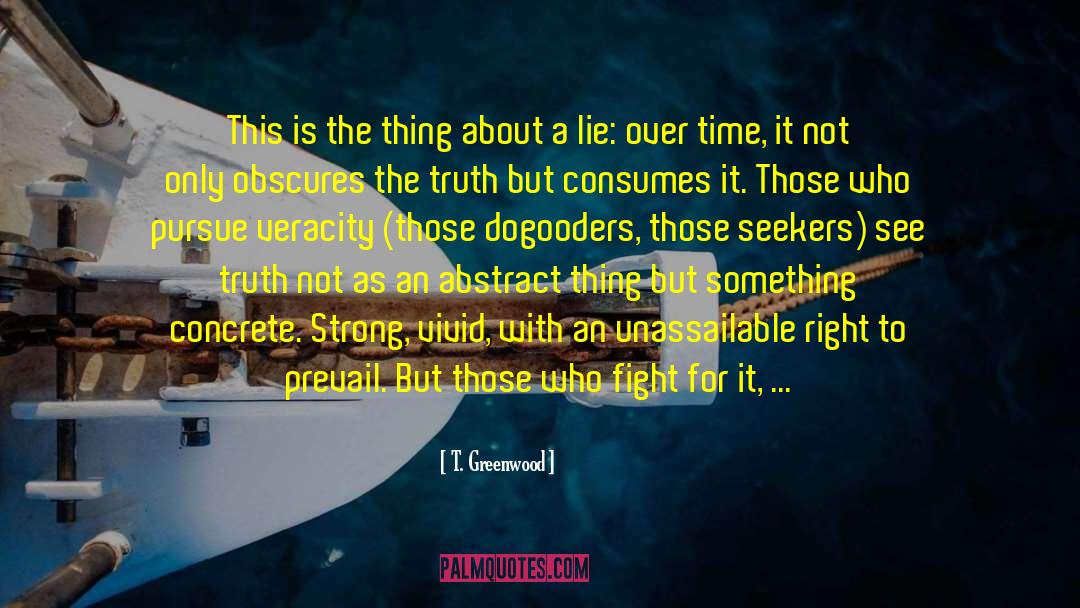 Concept Of Time quotes by T. Greenwood