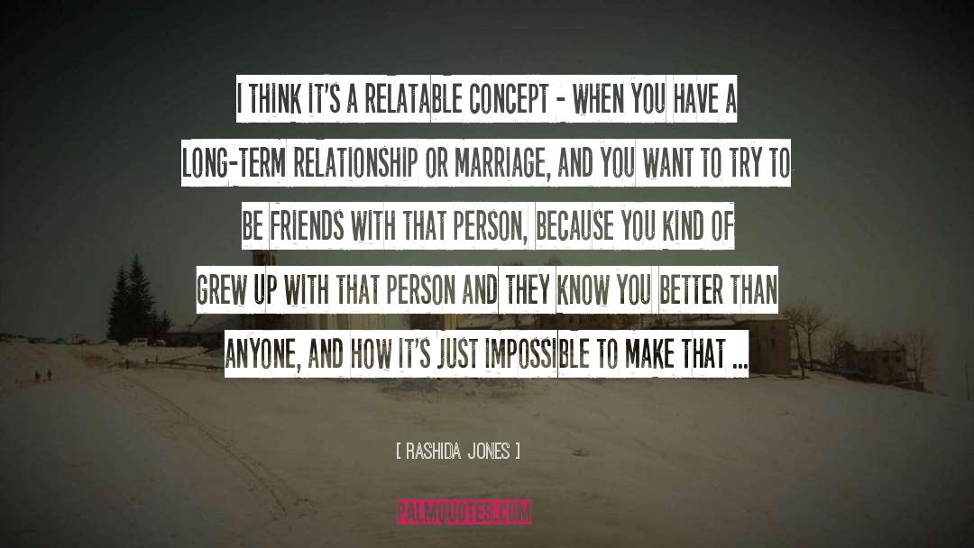 Concept quotes by Rashida Jones