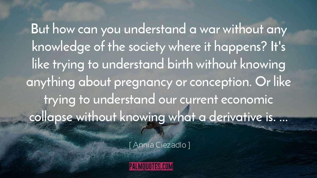 Conception quotes by Annia Ciezadlo