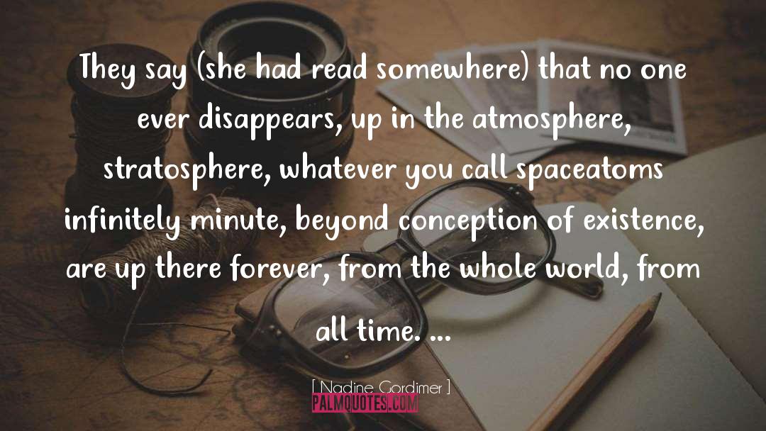 Conception quotes by Nadine Gordimer
