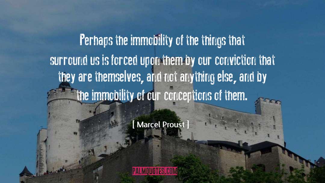 Conceptions quotes by Marcel Proust