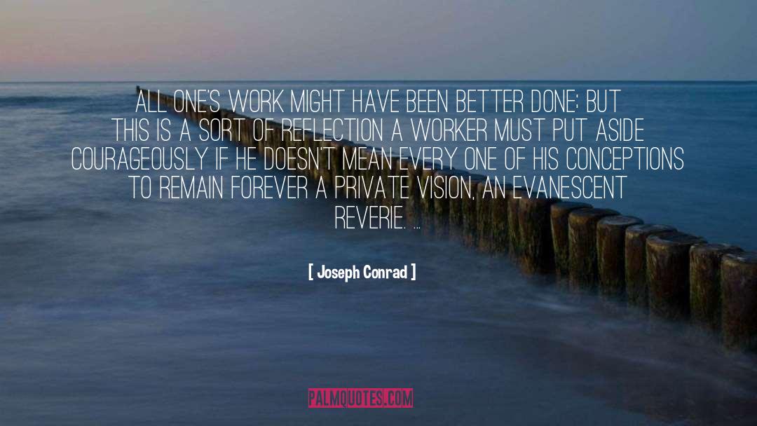 Conceptions quotes by Joseph Conrad