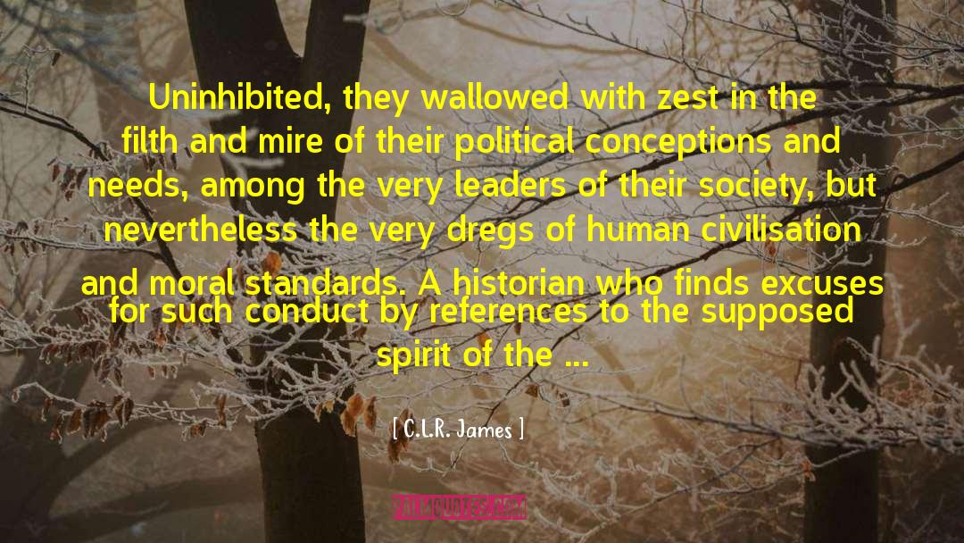 Conceptions quotes by C.L.R. James