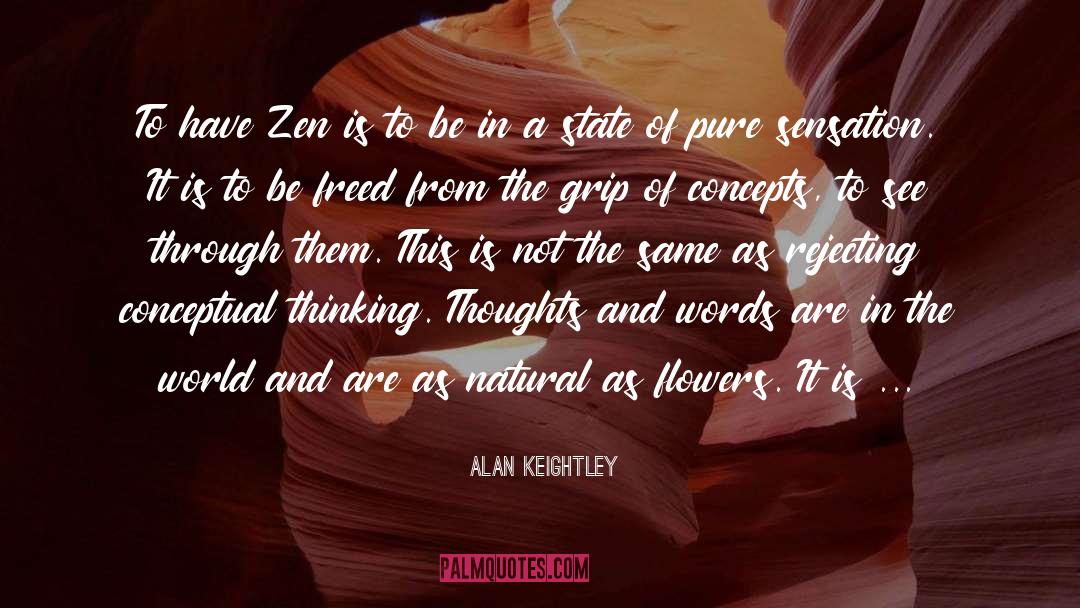 Conceptual Thinking quotes by Alan Keightley