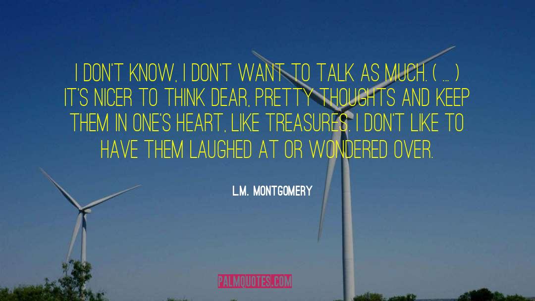 Conceptual Thinking quotes by L.M. Montgomery