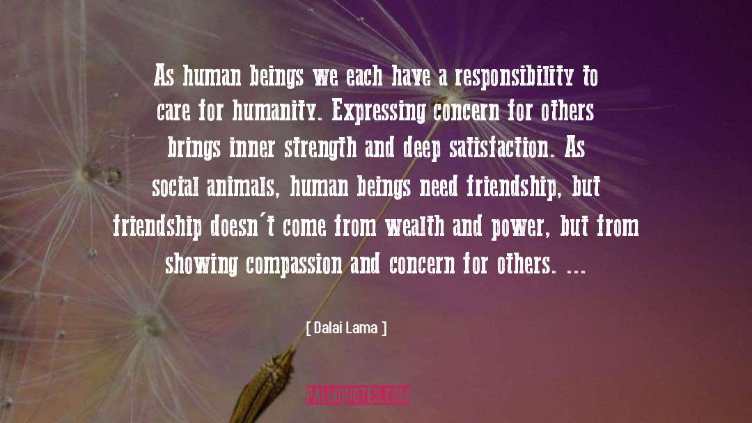Concern For Others quotes by Dalai Lama