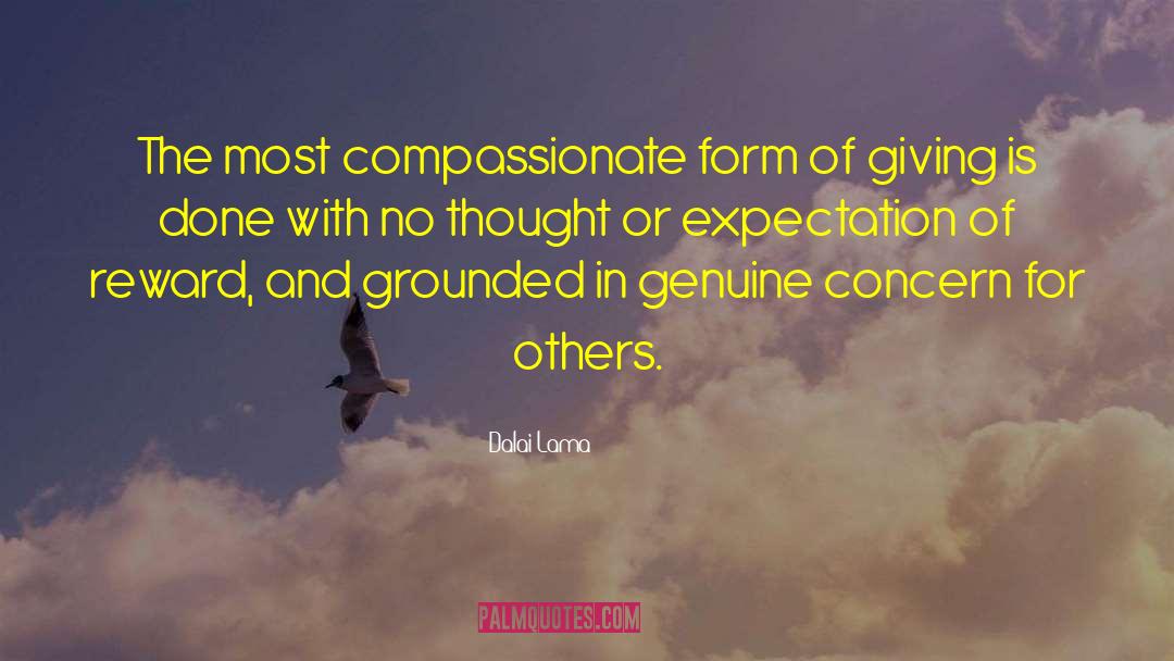 Concern For Others quotes by Dalai Lama