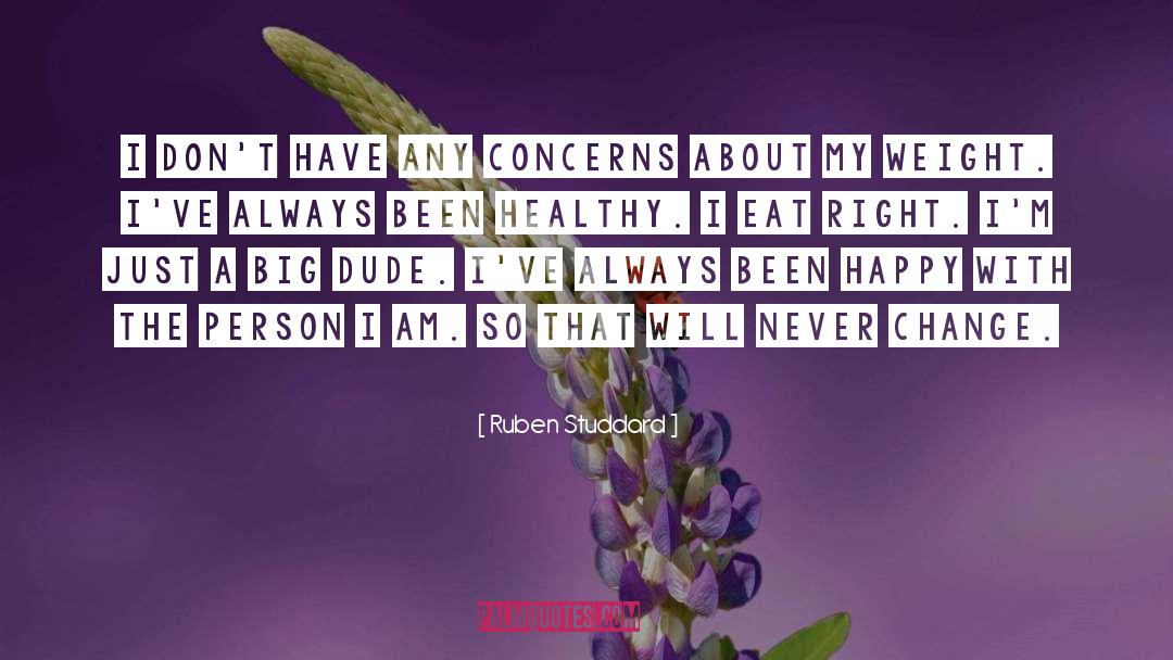 Concerns quotes by Ruben Studdard