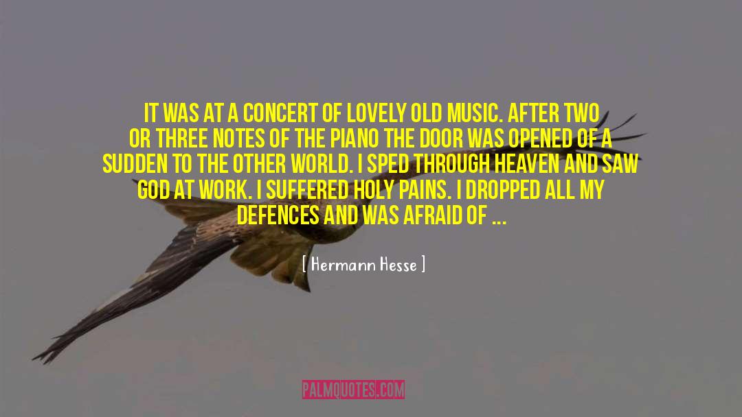 Concert quotes by Hermann Hesse