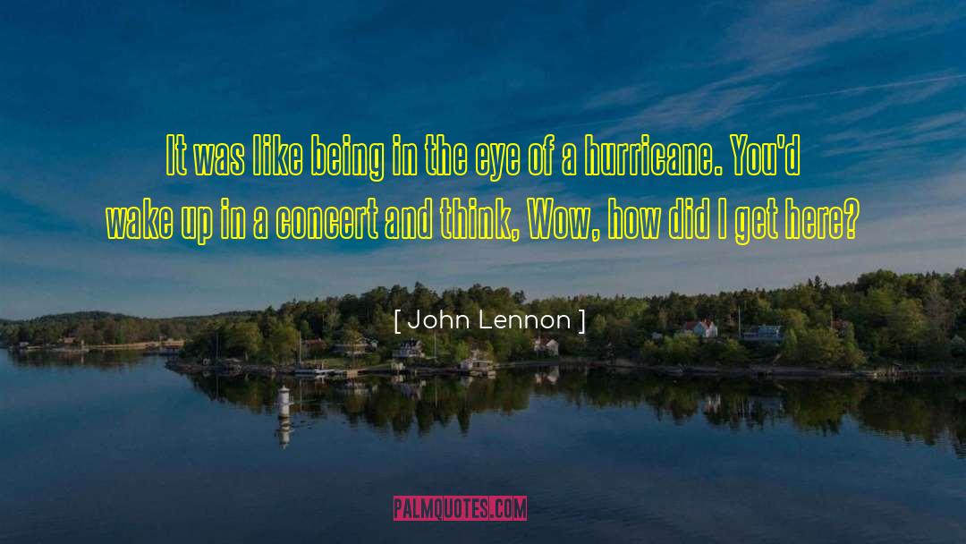Concert quotes by John Lennon