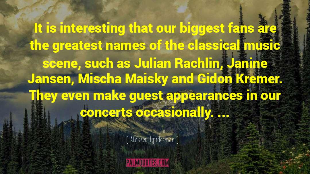 Concerts quotes by Aleksey Igudesman