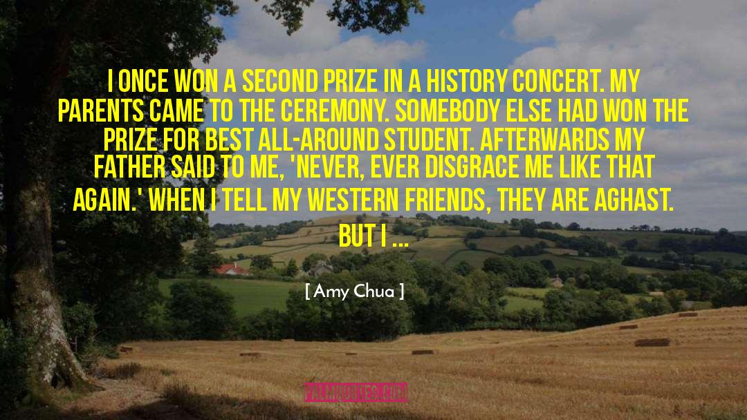 Concerts quotes by Amy Chua