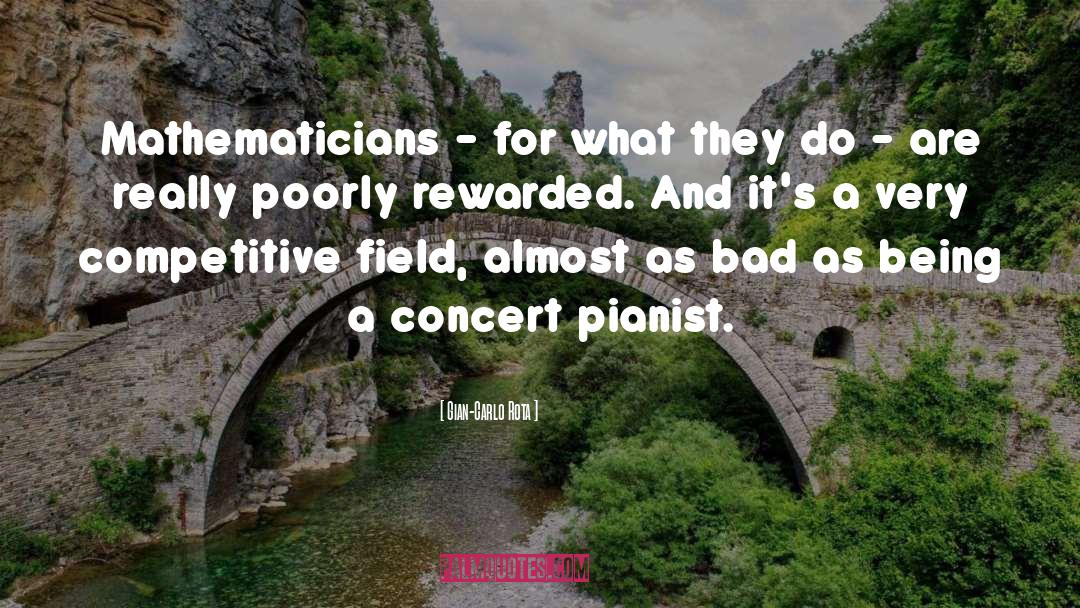 Concerts quotes by Gian-Carlo Rota