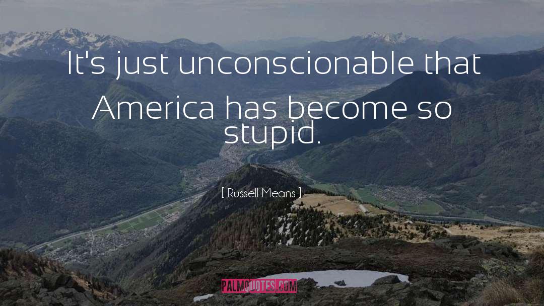 Concile Means quotes by Russell Means