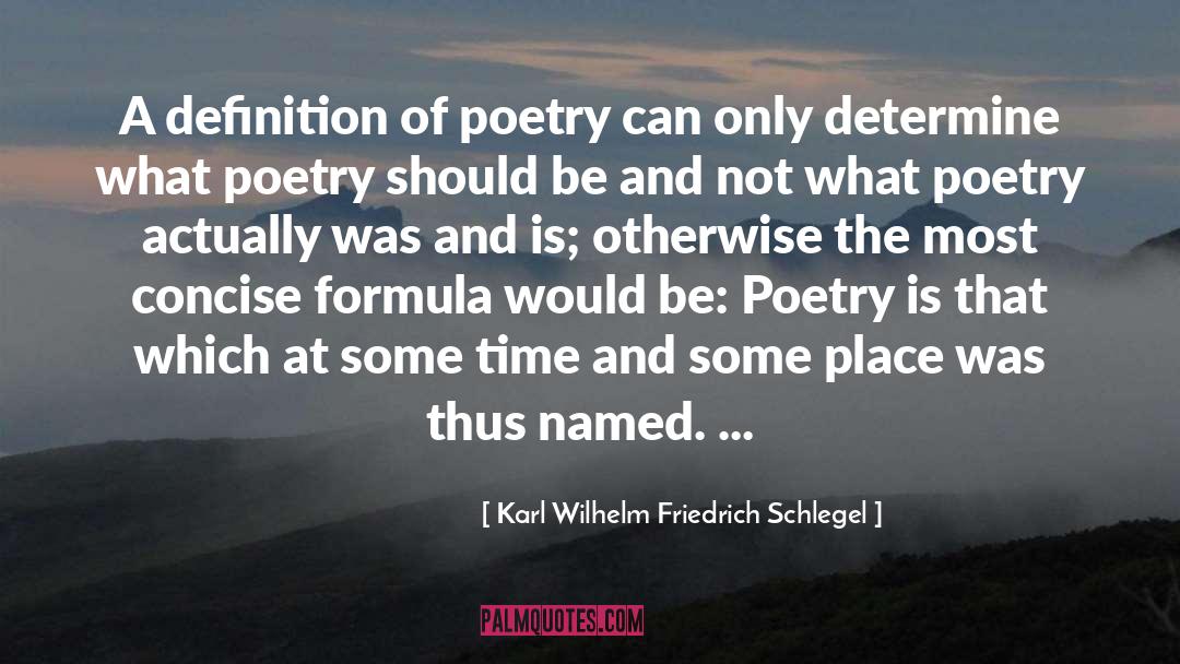 Concise quotes by Karl Wilhelm Friedrich Schlegel