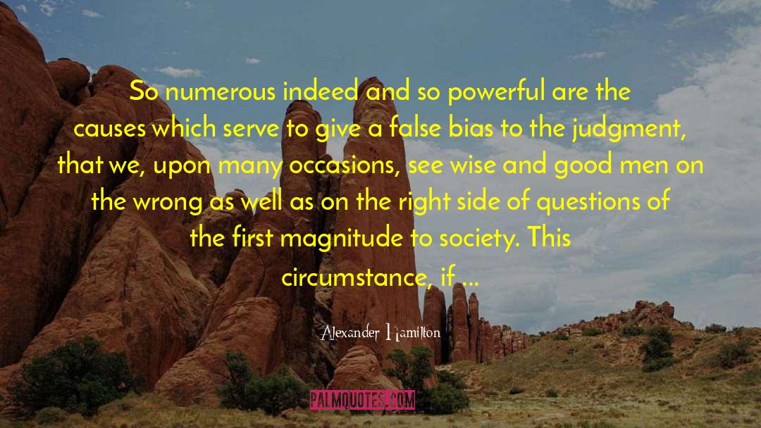 Concision Bias quotes by Alexander Hamilton