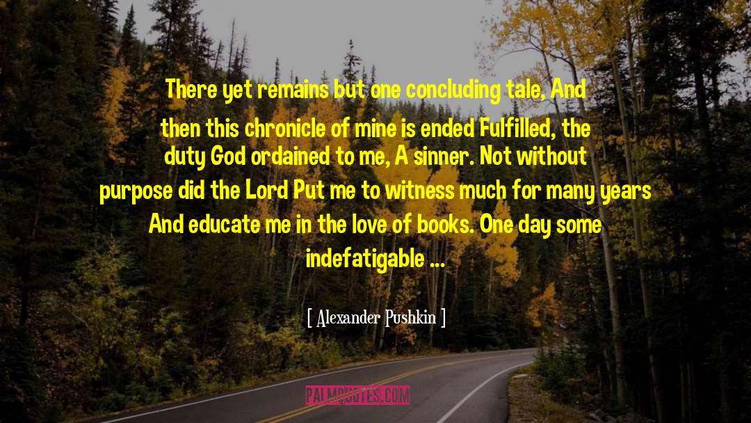 Concluding quotes by Alexander Pushkin