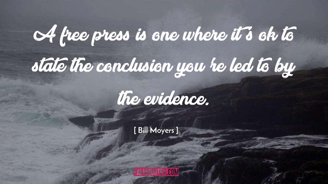 Conclusion quotes by Bill Moyers