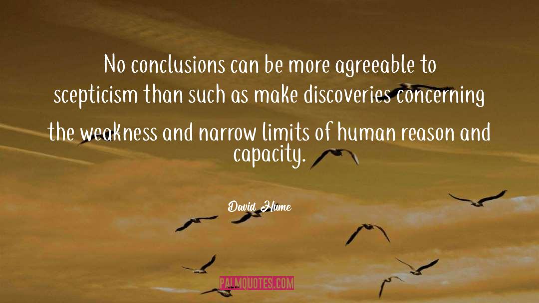 Conclusion quotes by David Hume
