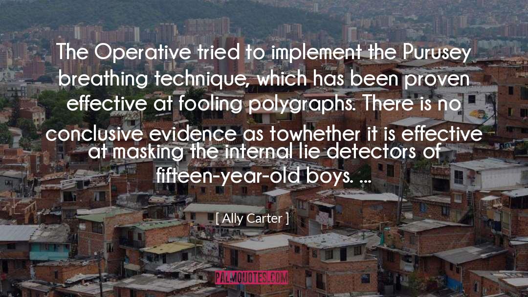 Conclusive quotes by Ally Carter