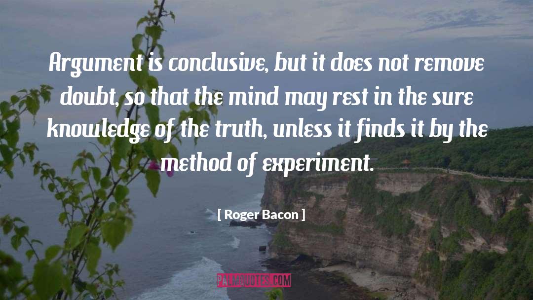 Conclusive quotes by Roger Bacon