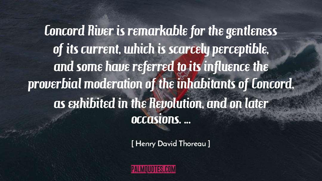 Concord quotes by Henry David Thoreau