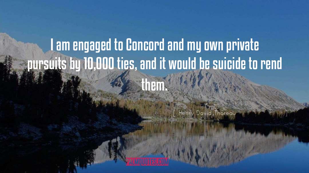Concord quotes by Henry David Thoreau