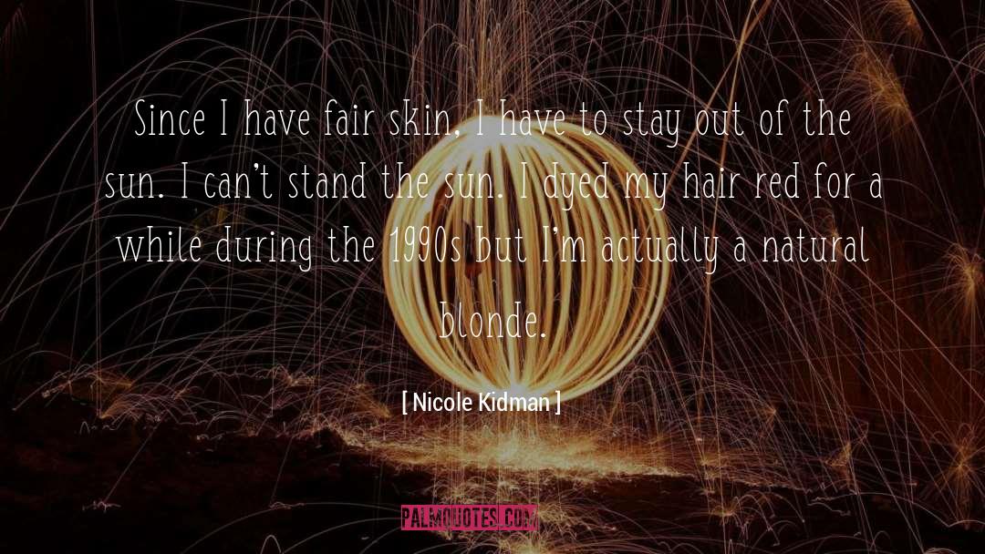 Concrete Blonde quotes by Nicole Kidman
