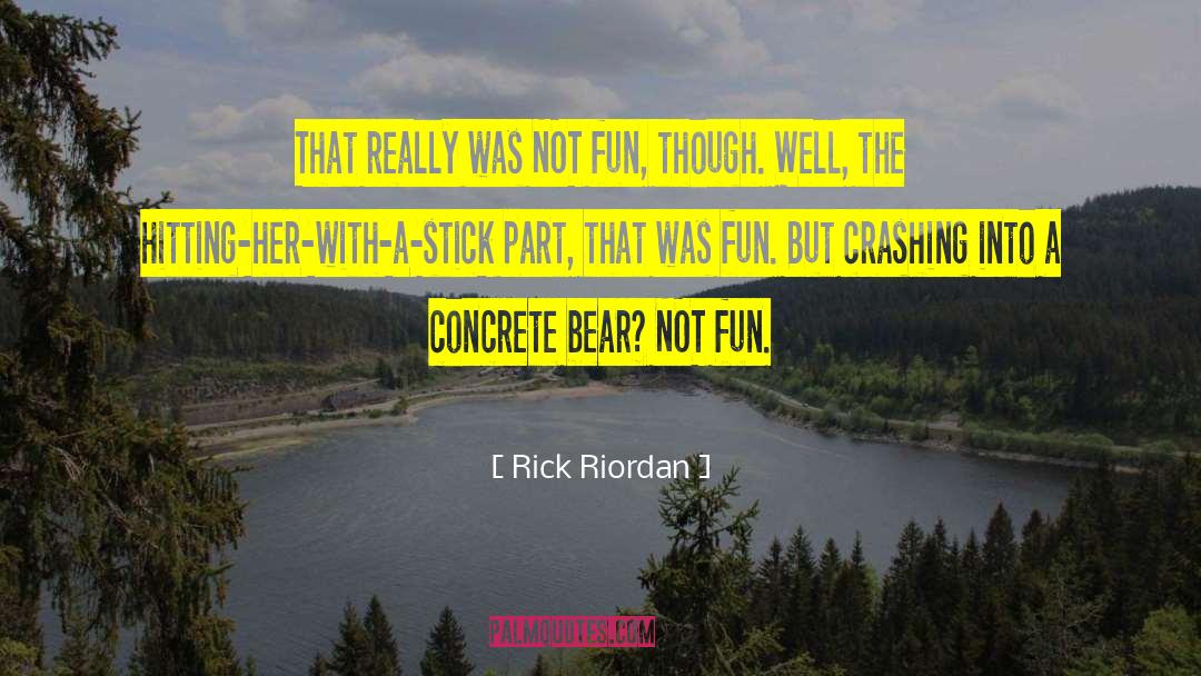 Concrete Blonde quotes by Rick Riordan