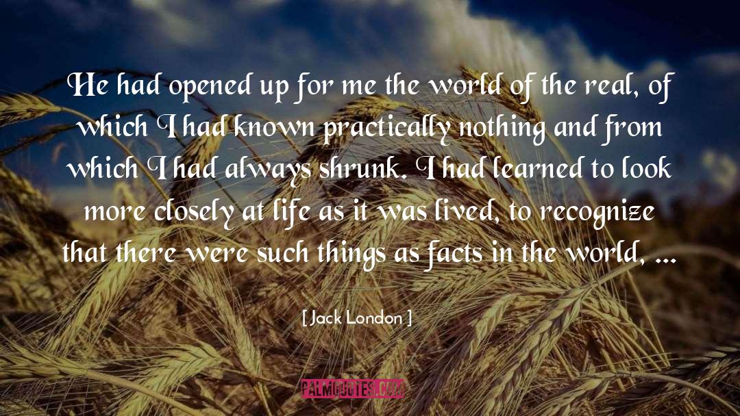 Concrete Of Abstract quotes by Jack London