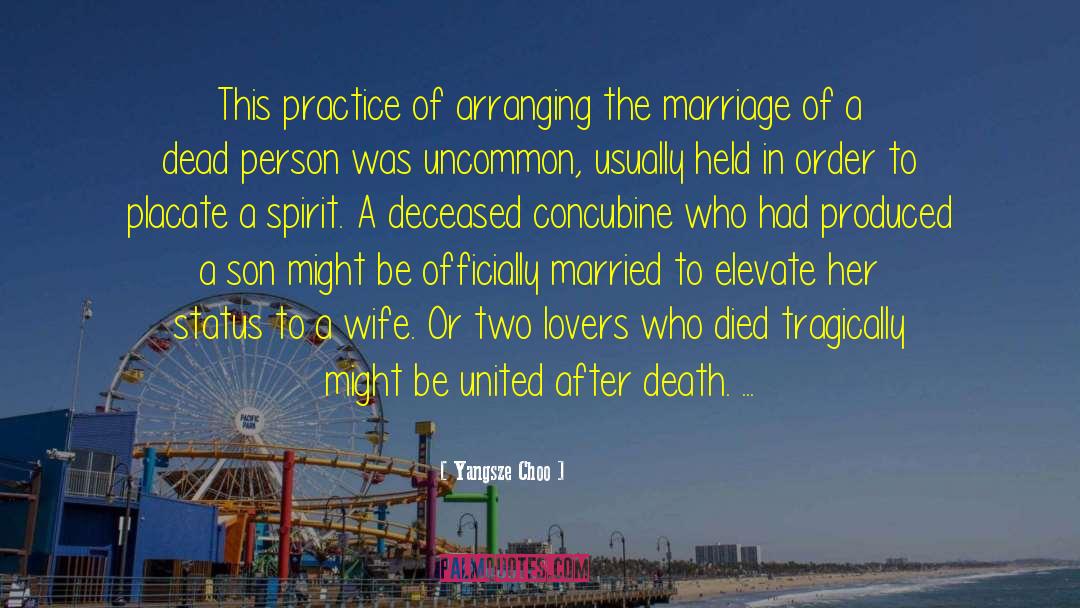 Concubine quotes by Yangsze Choo