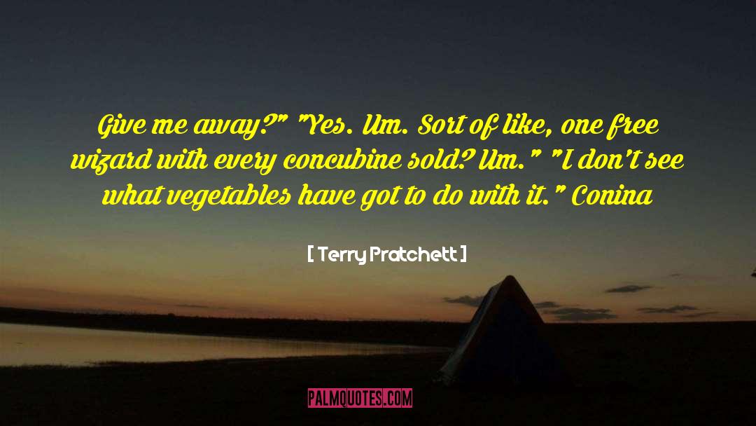 Concubine quotes by Terry Pratchett