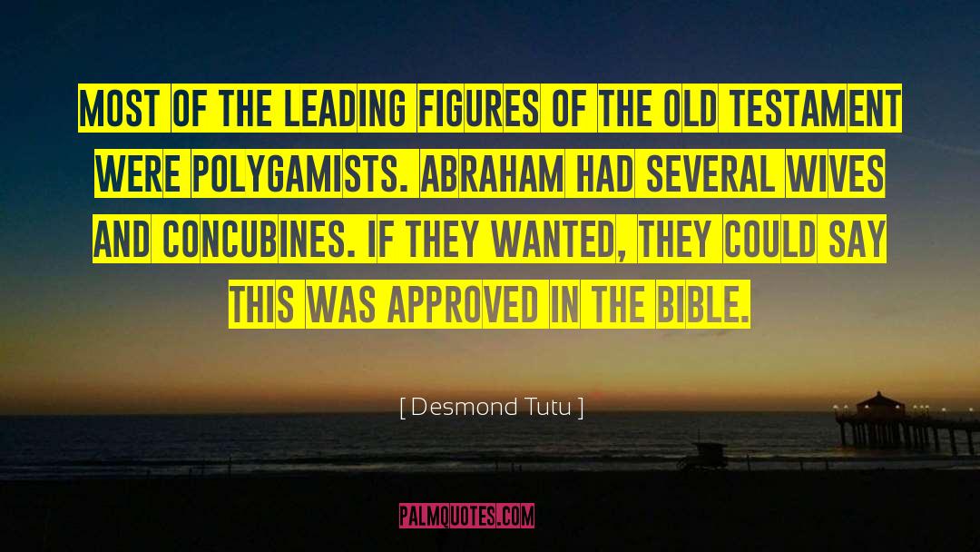 Concubines quotes by Desmond Tutu