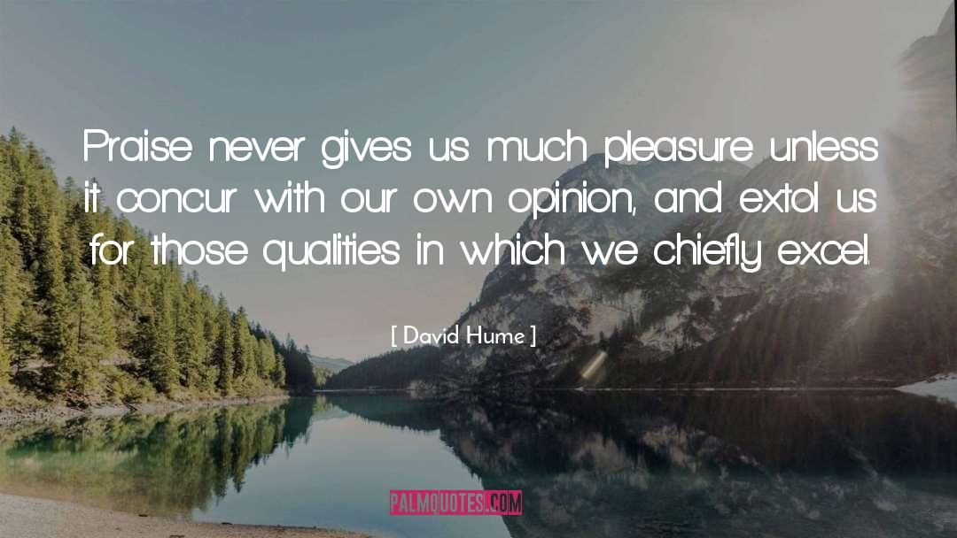 Concur quotes by David Hume