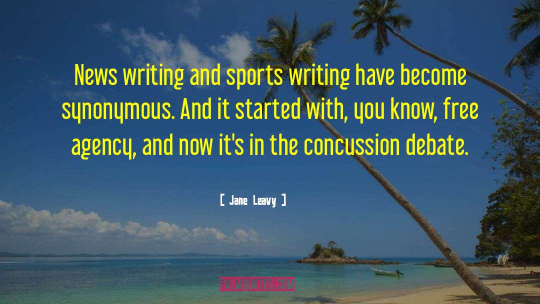 Concussion quotes by Jane Leavy