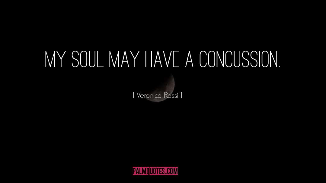 Concussion quotes by Veronica Rossi