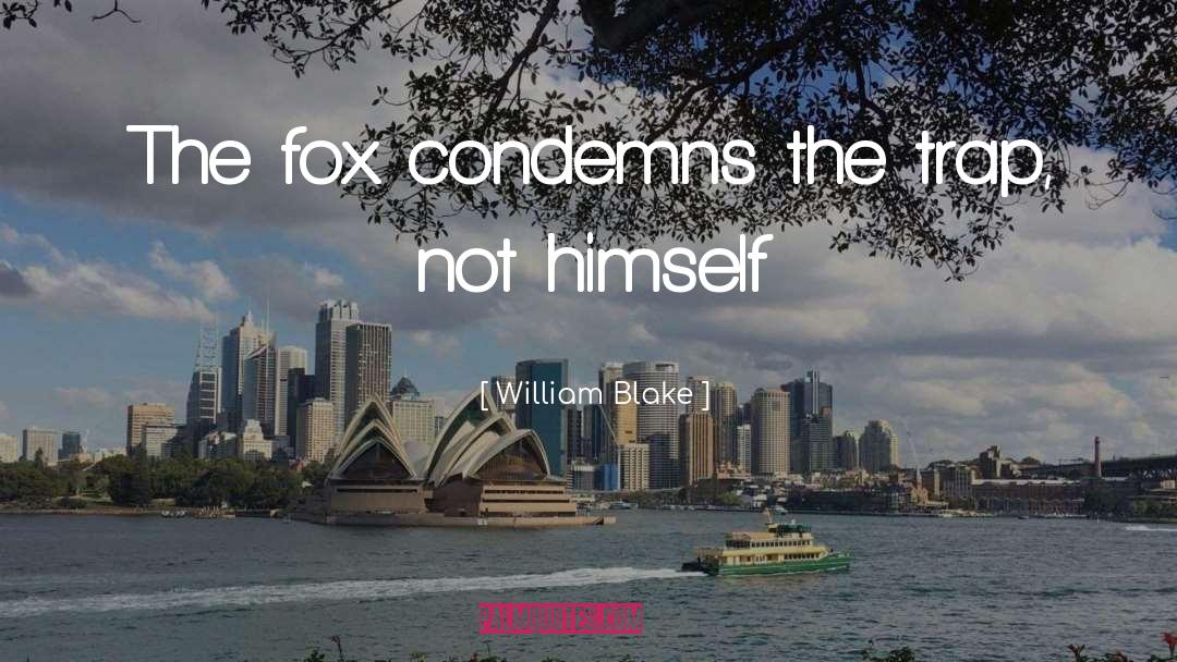 Condemns quotes by William Blake