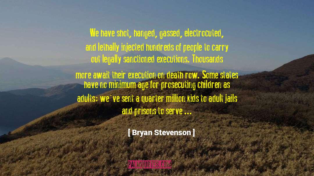 Condemns quotes by Bryan Stevenson