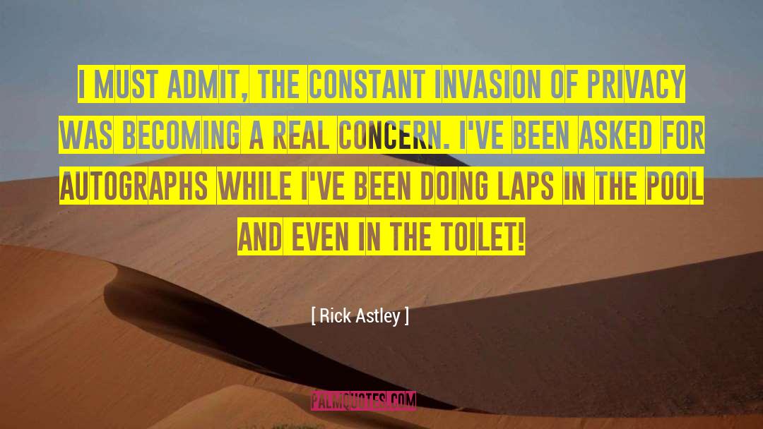 Condensable Toilet quotes by Rick Astley