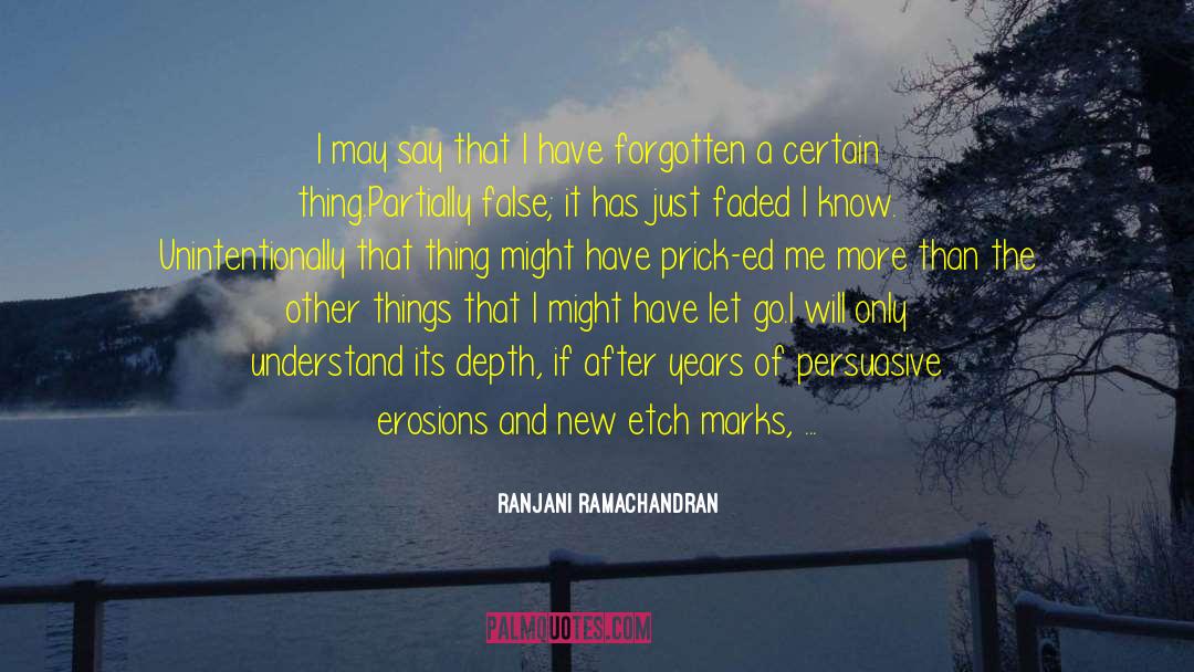 Condescending Prick quotes by Ranjani Ramachandran