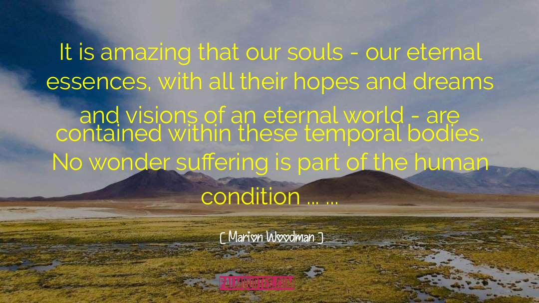 Condition Is An Abnormal Accumulation quotes by Marion Woodman