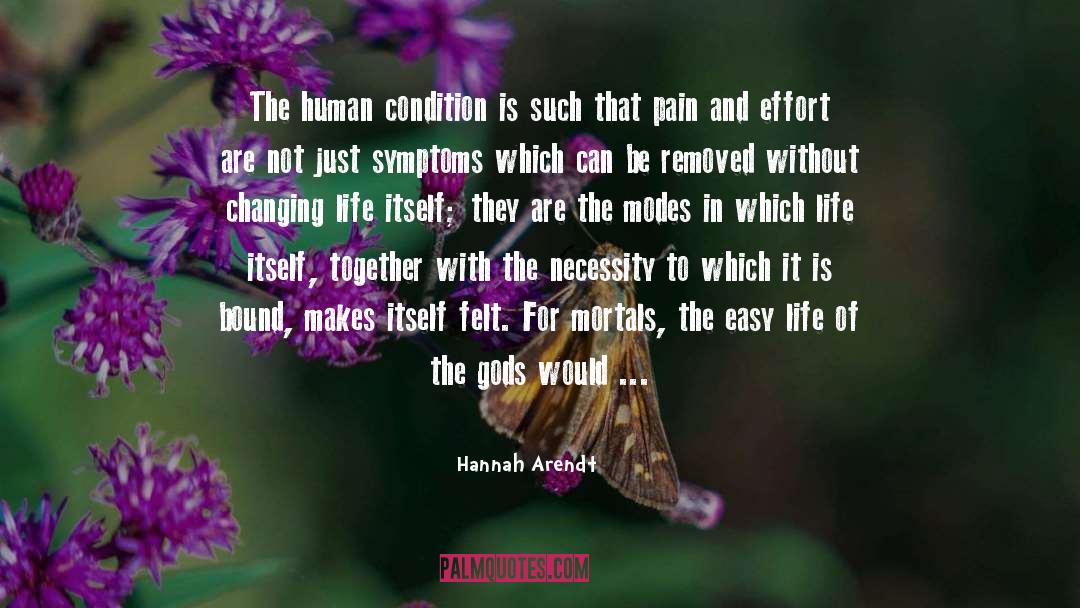 Condition Is quotes by Hannah Arendt