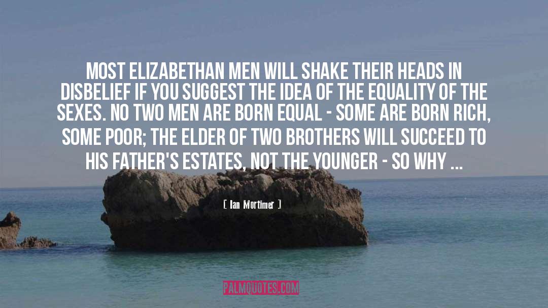 Conditional Equality quotes by Ian Mortimer