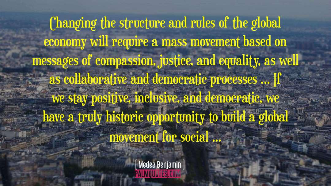 Conditional Equality quotes by Medea Benjamin