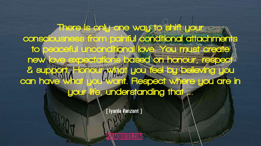 Conditional quotes by Iyanla Vanzant